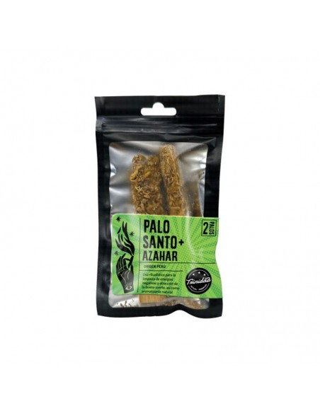 Palo santo Trinidad con aroma de flor de azahar en formato de 2 palos