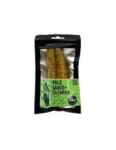 Palo santo Trinidad con aroma de caléndula en formato de 2 palos