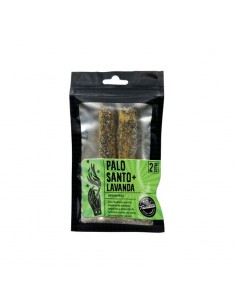 Palo santo Trinidad con aroma de lavanda en formato de 2 palos