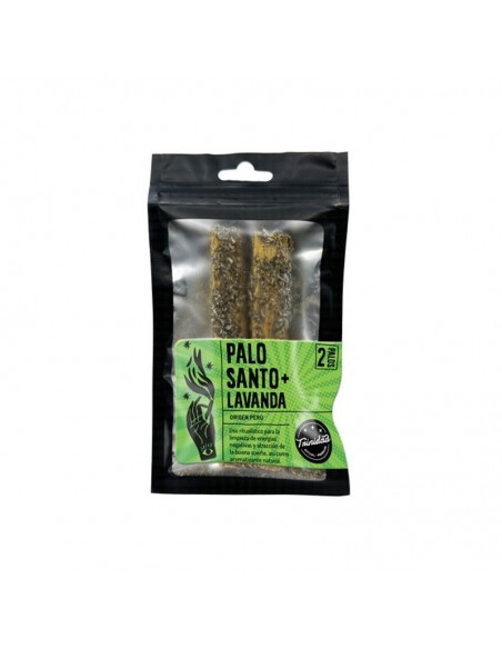 Palo santo Trinidad con aroma de lavanda en formato de 2 palos