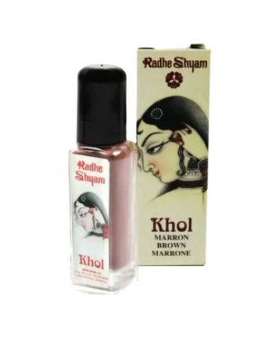 Khol tradicional en polvo color marrón elaborado con minerales y tierras refinadas. Ideal para definir e intensificar la mirada