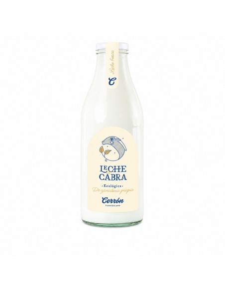 Envase de leche de cabra ecológica Cerrón de 1 litro