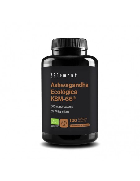 Ashwagandha KSM-66 Bio Zenement 120 cápsulas vegetales