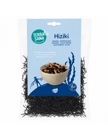 Envase de alga hiziki deshidratada Terrasana 100 g.