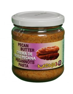 Crema ecológica de nueces pecanas Monki 175g
