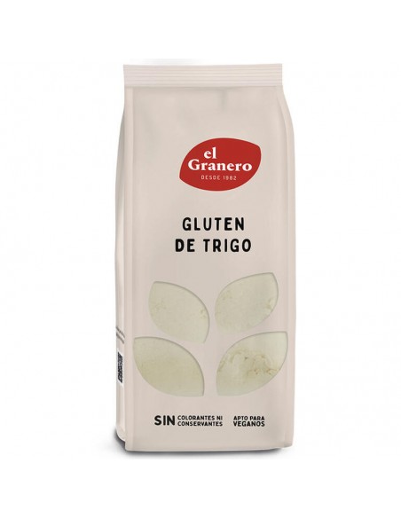 Gluten de trigo El Granero 500g para elaboración de seitán y recetas vegetales
