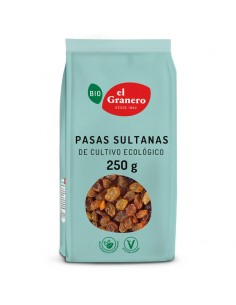 Pasas sultanas Bio 250g El Granero Integral