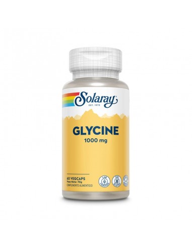 Glycine 1000mg 60 cápsulas vegetales Solaray