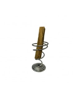 Espiral metálica para sujetar salvia y palo santo Trinidad