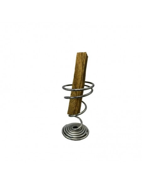 Espiral metálica para sujetar salvia y palo santo Trinidad