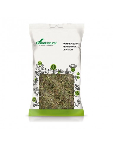 Rompepiedra bolsa 40g Soria Natural planta para infusión elaborada con Lepidium latifolium.