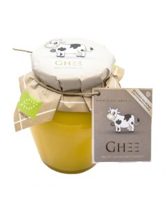 Ghee Bio 300g Golden Ghee mantequilla clarificada ecológica en envase de vidrio.