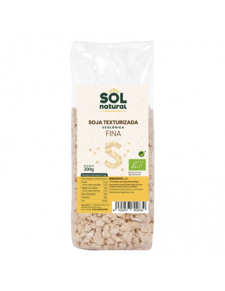 Soja texturizada fina Bio 200g Sol Natural