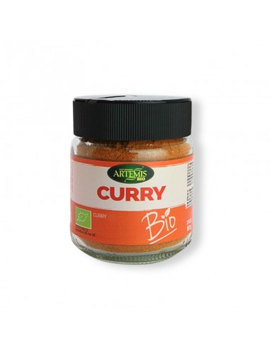 Curry XL Bio 80g Artemis mezcla ecológica de especias para arroces, verduras, salsas y cocina oriental.