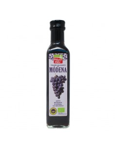 Vinagre balsámico de Módena Bio 250ml La Finestra Sul Cielo elaborado con vinagre de vino y mosto de uva ecológicos.