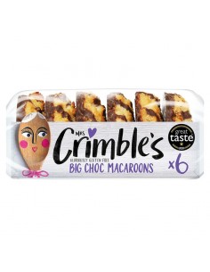 Macaroons de coco con chocolate sin gluten 195g Mrs Crimble's