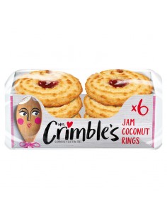 Aros de coco con mermelada sin gluten 240g Mrs Crimble's