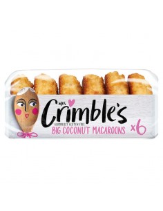 Macaroons de coco sin gluten 180g Mrs Crimble's