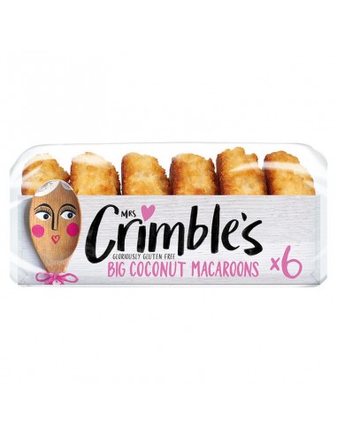 Macaroons de coco sin gluten 180g Mrs Crimble's
