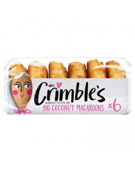Macaroons de coco sin gluten 180g Mrs Crimble's