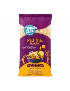 Fideos de arroz integral Pad Thai 250g Terrasana pasta ecológica sin gluten