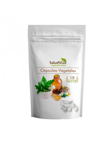 Cápsulas vegetales T00 120 cápsulas Salud Viva cápsulas vacías veganas de hipromelosa