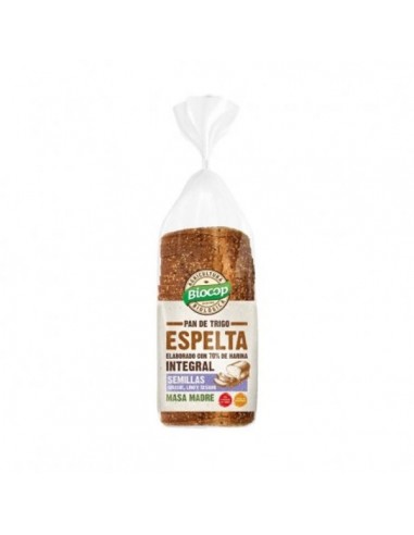 Pan de molde espelta integral con...