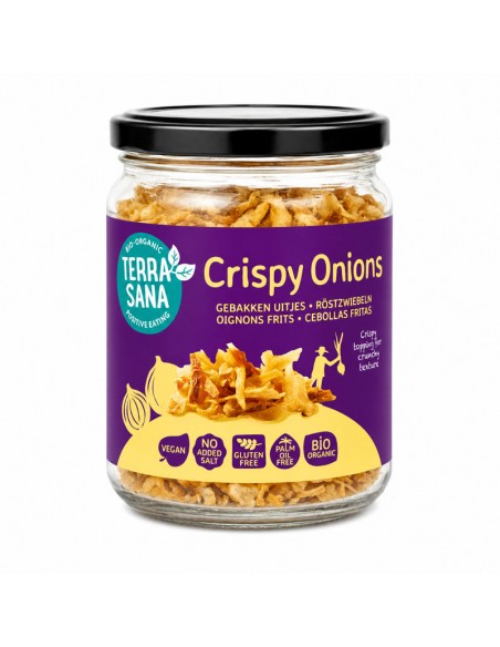 Cebollas fritas de Indonesia Bio 75g Terrasana