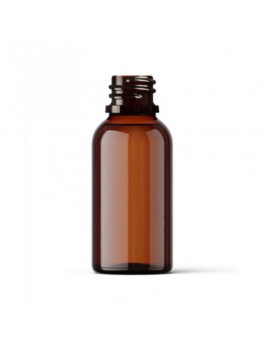 Frasco de vidrio topacio DIN18 30ml Terpenic