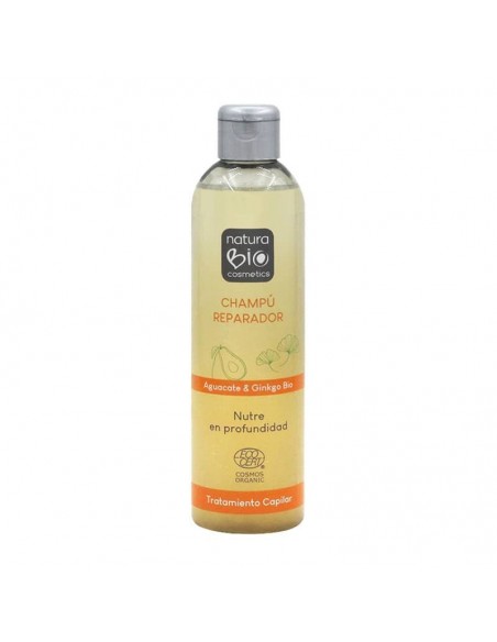 Champú tratamiento reparador aguacate y ginkgo Bio 250ml NaturaBIO Cosmetics