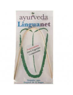 Linguanet de bambú Ayurveda para limpieza de la lengua