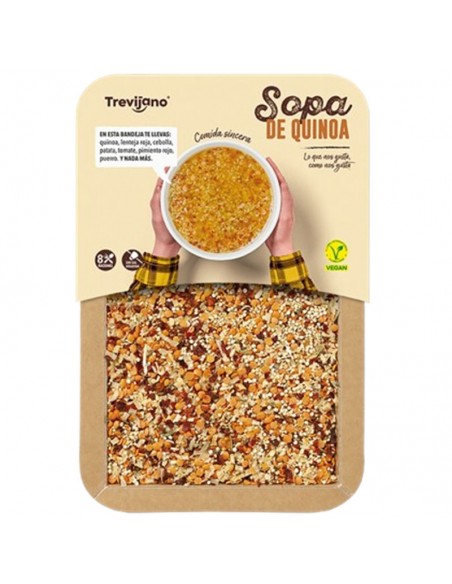 Pasta con setas proteína vegetal 200g Trevijano
