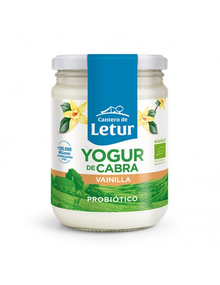 Yogur de cabra con vainilla Bio 420g El Cantero de Letur