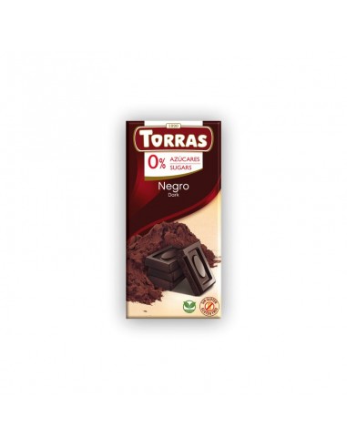 Chocolate negro 51% cacao 100g Torras