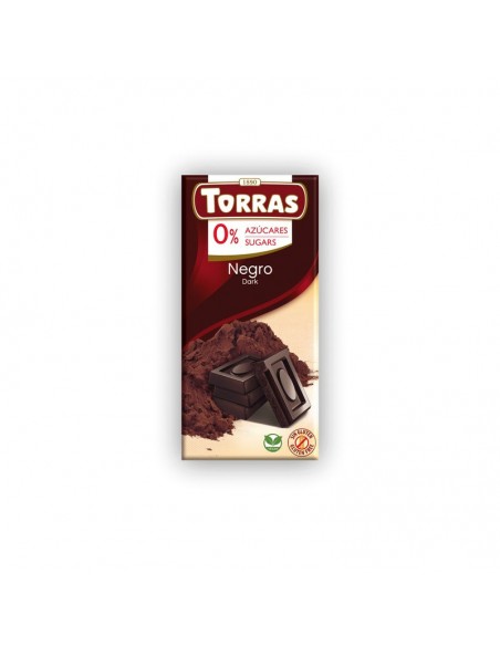 Chocolate negro 51% cacao 100g Torras