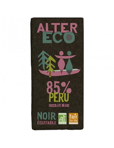 Chocolate negro Perú 85% Bio 100g Alter Eco