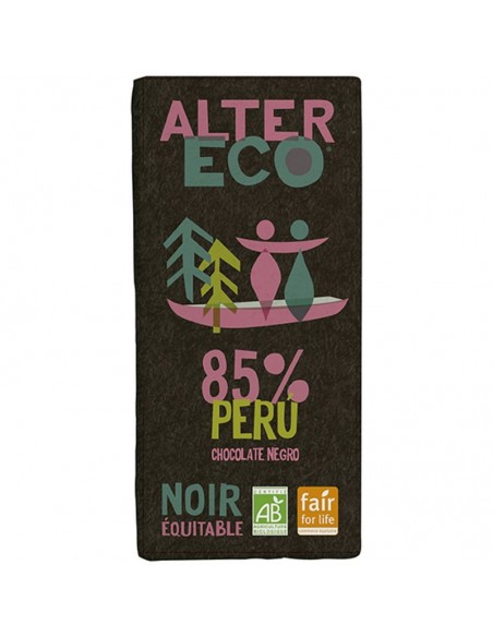 Chocolate negro Perú 85% Bio 100g Alter Eco
