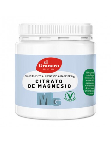Citrato de magnesio 250g El Granero Integral