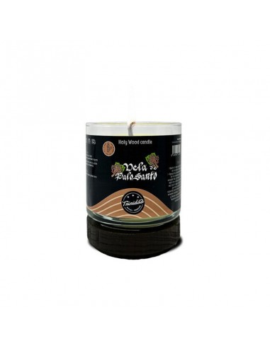 Vela en vaso Palo Santo Trinidad