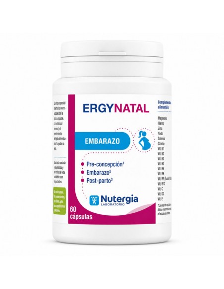 Ergynatal 60 cápsulas Nutergia