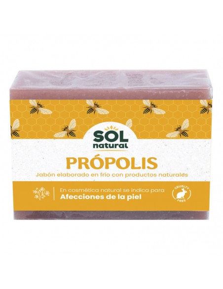 Jabón de própolis natural 100g Sol Natural