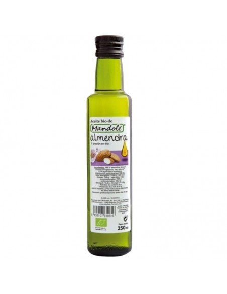 Aceite de almendras dulces Bio 250ml Mandole