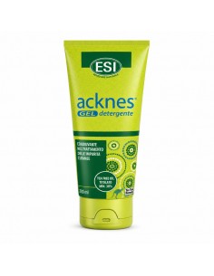 Acknes gel limpiador árbol del té 200ml ESI para piel grasa e impurezas