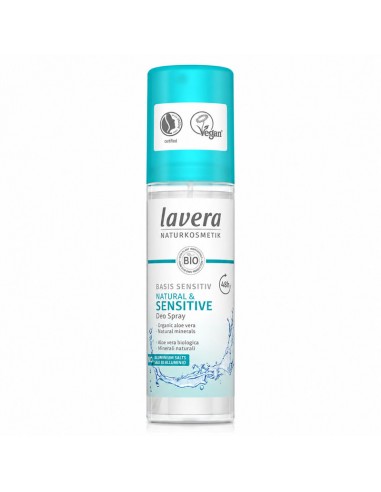 Desodorante spray 48h Basis Sensitive 75ml Lavera