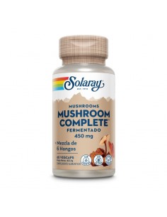 Mushroom Complete 60 cápsulas vegetales Solaray