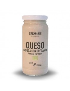 Salsa de queso Gouda con orégano Bio 240ml Sesmans