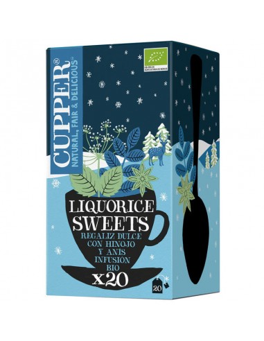 Infusión Winter Liquorice Bio 20 bolsas Cupper