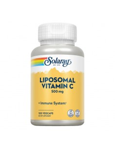 Vitamina C Liposomal 500mg 100 cápsulas vegetales Solaray