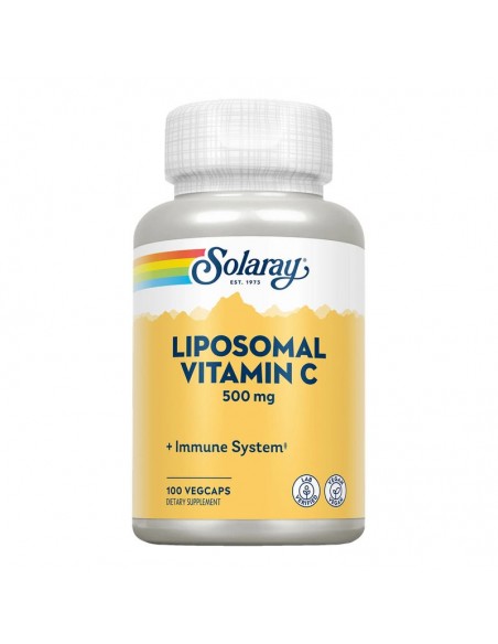 Vitamina C Liposomal 500mg 100 cápsulas vegetales Solaray