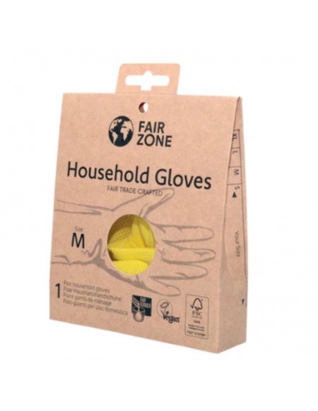 Guantes hogar látex talla M 1 par Fair Squared